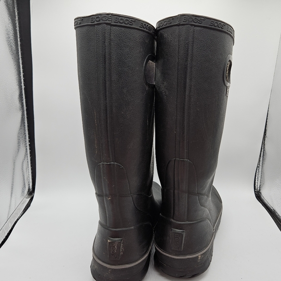 Bogs waterproof slip resistant outdoor rain boots men size 7 - 14" tall - Picture 9 of 15